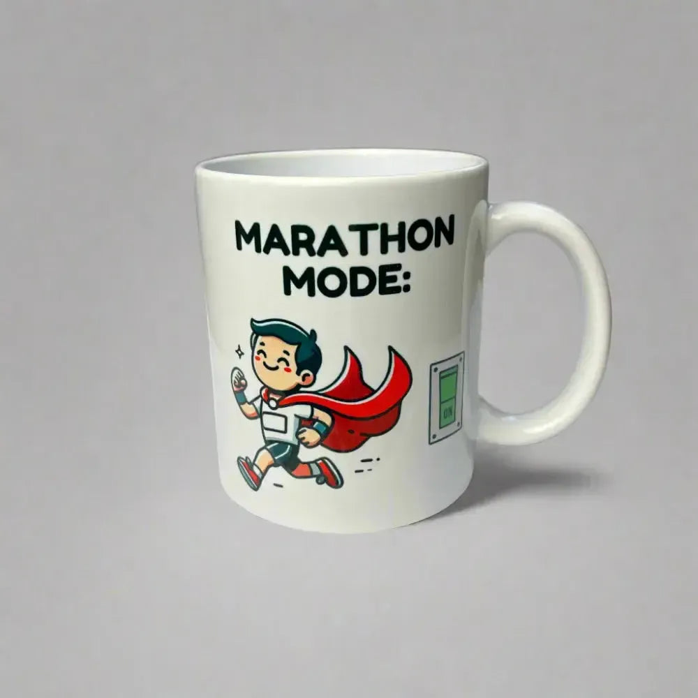 Tassen Bundle "Marathon mode on" Frau & Mann